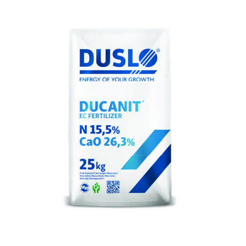 Kalsium nitrat Ducanit / 15-0-0 + 26% CaO / Duslo / 25 kq, kq